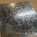 Galvanized steel plate coated with metal zinc layer